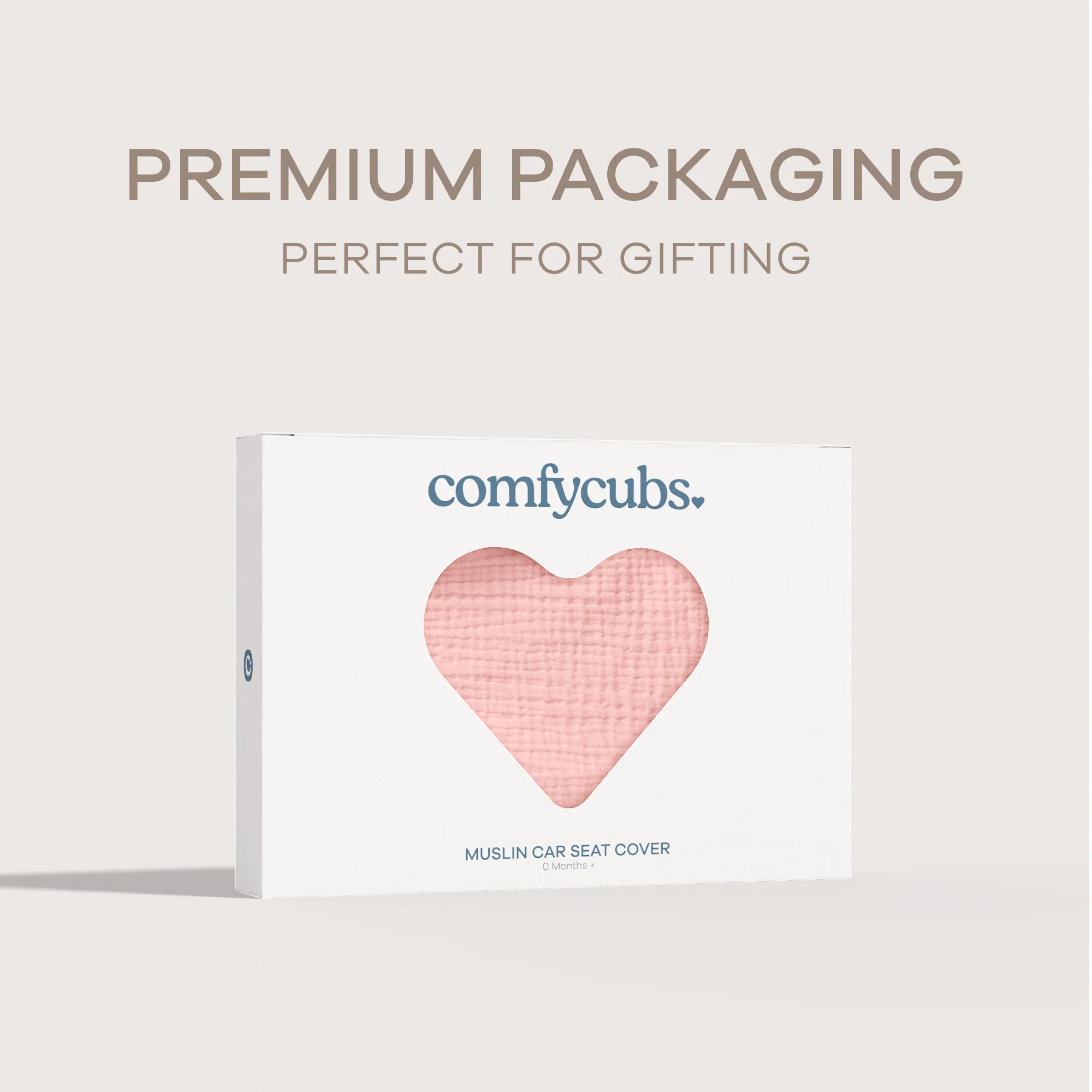 Baby Car Seat Cover in Bold Blush | Comfy Cubs - additional view