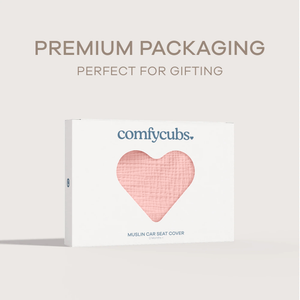 Baby Car Seat Cover in Bold Blush | Comfy Cubs - additional view