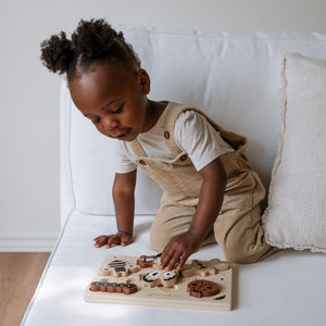 Wooden Tray Puzzle - Bugs | Wee Gallery - additional view