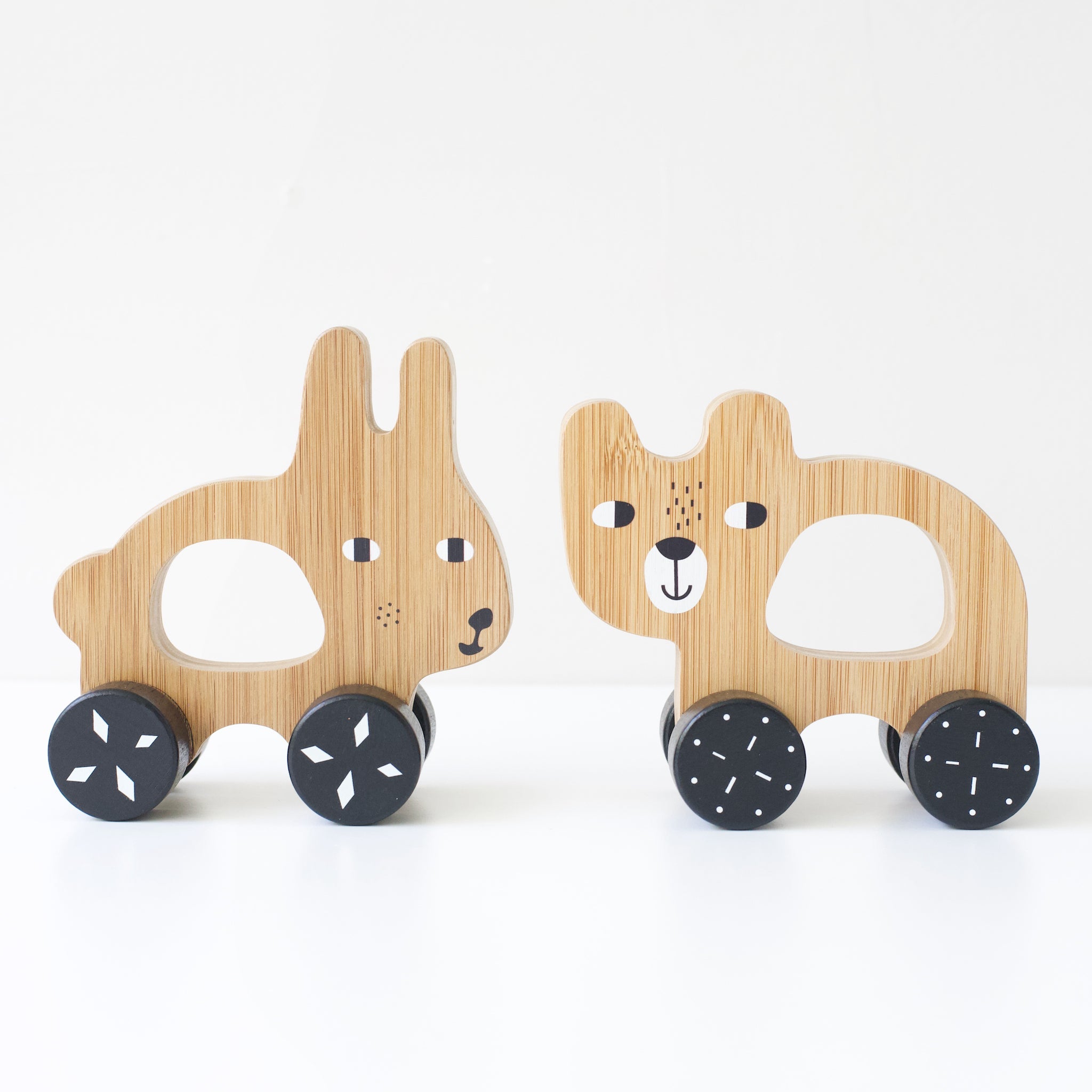 Bunny Push Toy | Wee Gallery - additional view