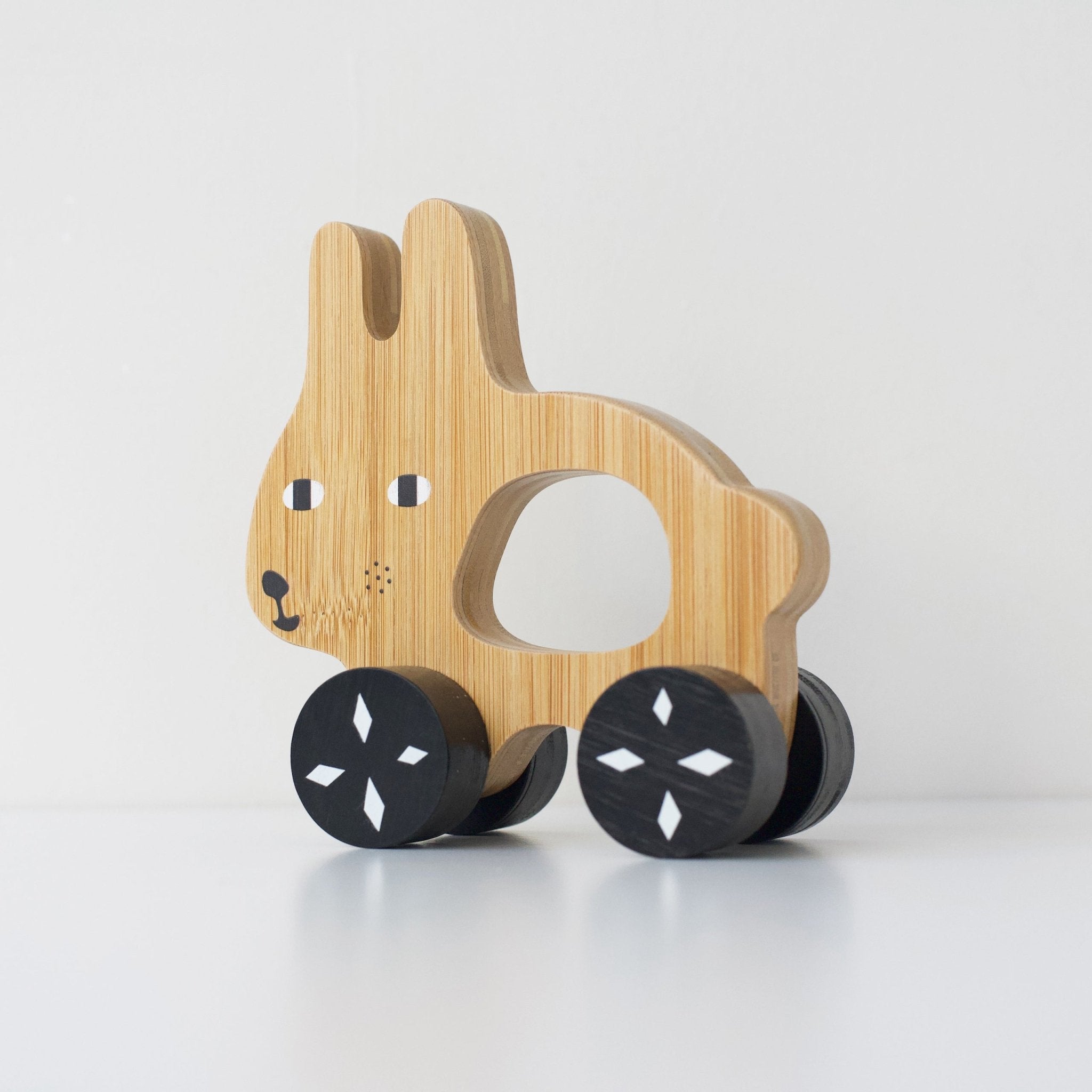 Bunny Push Toy | Wee Gallery - additional view