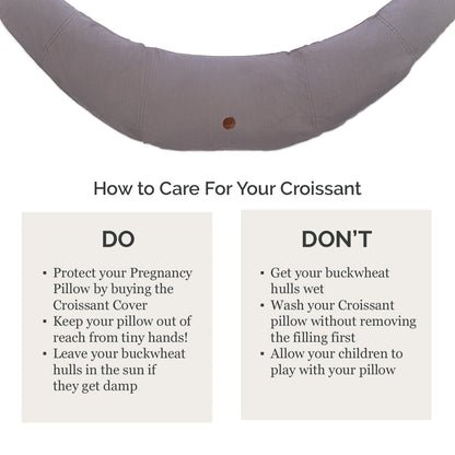 The Croissant Pregnancy Pillow