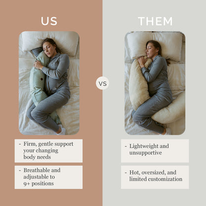 The Croissant Pregnancy Pillow