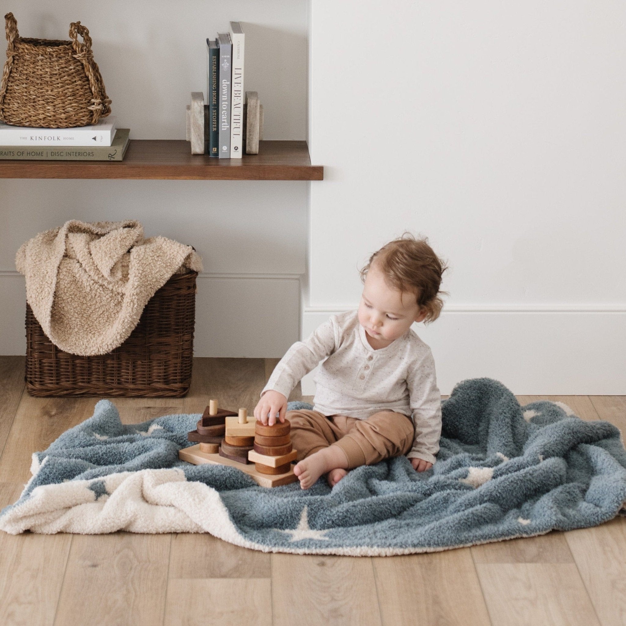 DOUBLE-LAYER BAMBONI® RECEIVING BLANKETS | Saranoni - additional view