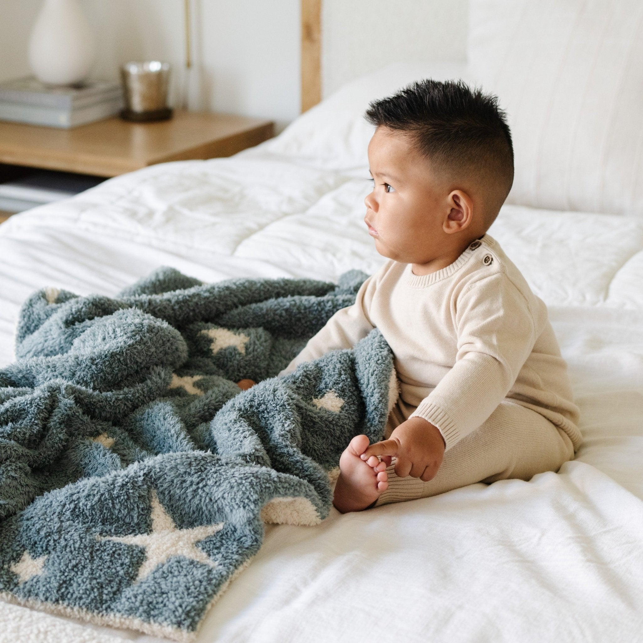 DOUBLE-LAYER BAMBONI® RECEIVING BLANKETS | Saranoni - additional view