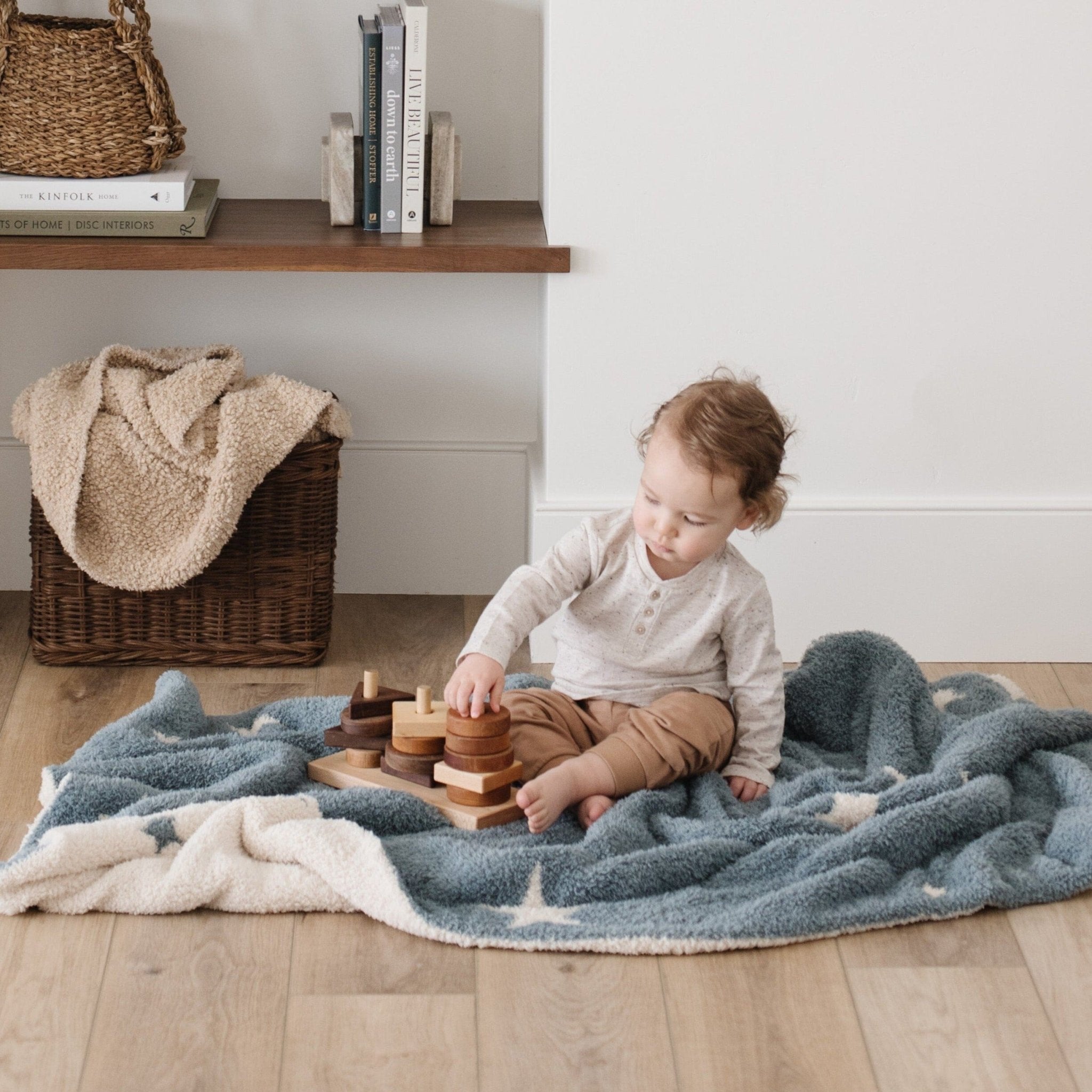 DOUBLE-LAYER BAMBONI® TODDLER BLANKETS | Saranoni - additional view