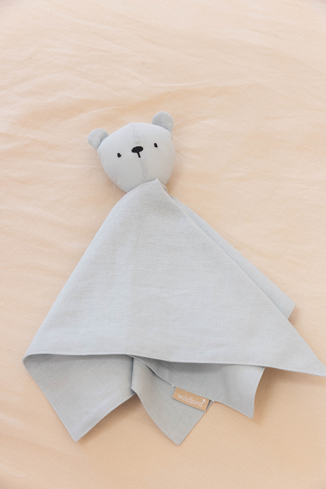 Dove - Linen Lovey Bear