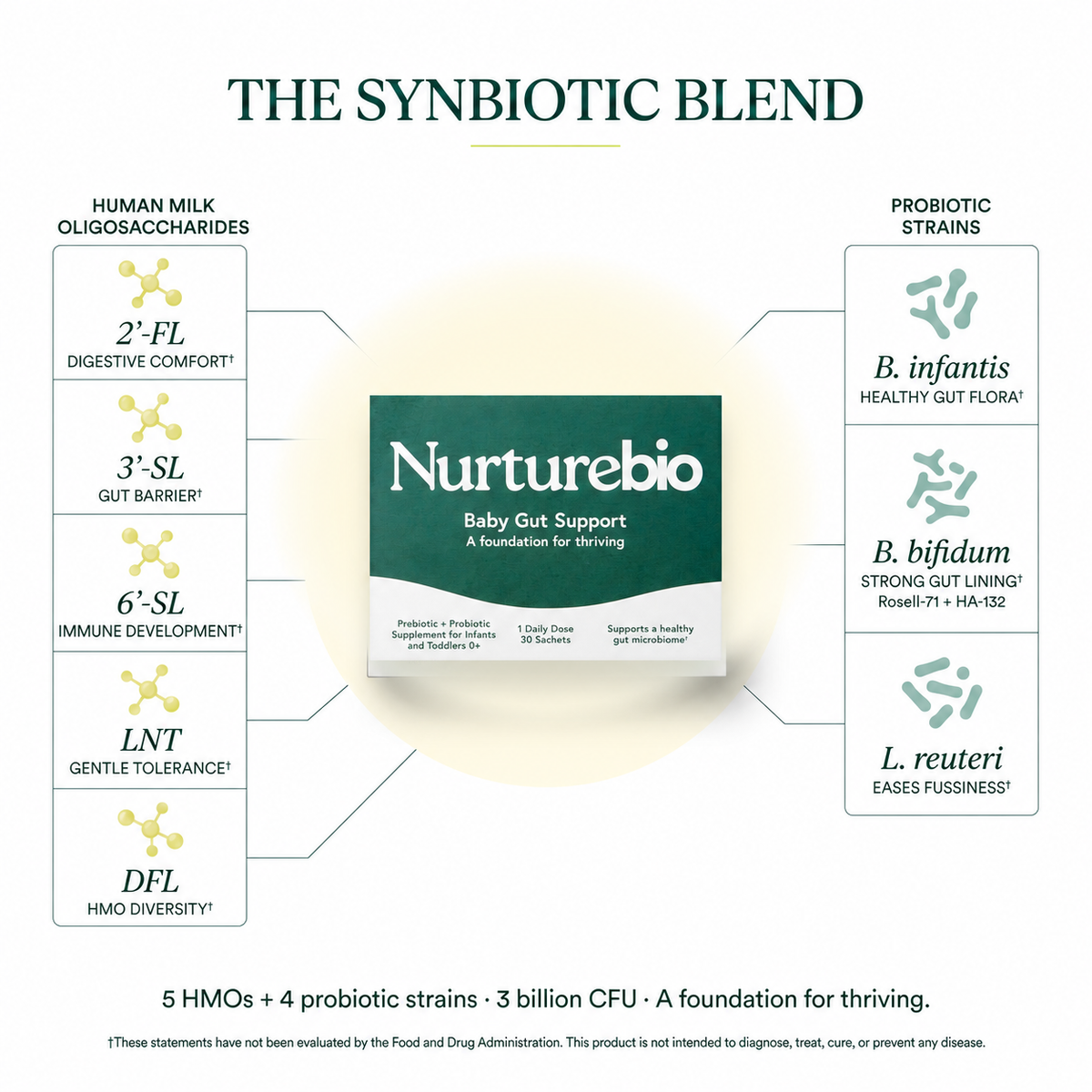 NurtureBio Synbiotic Supplement