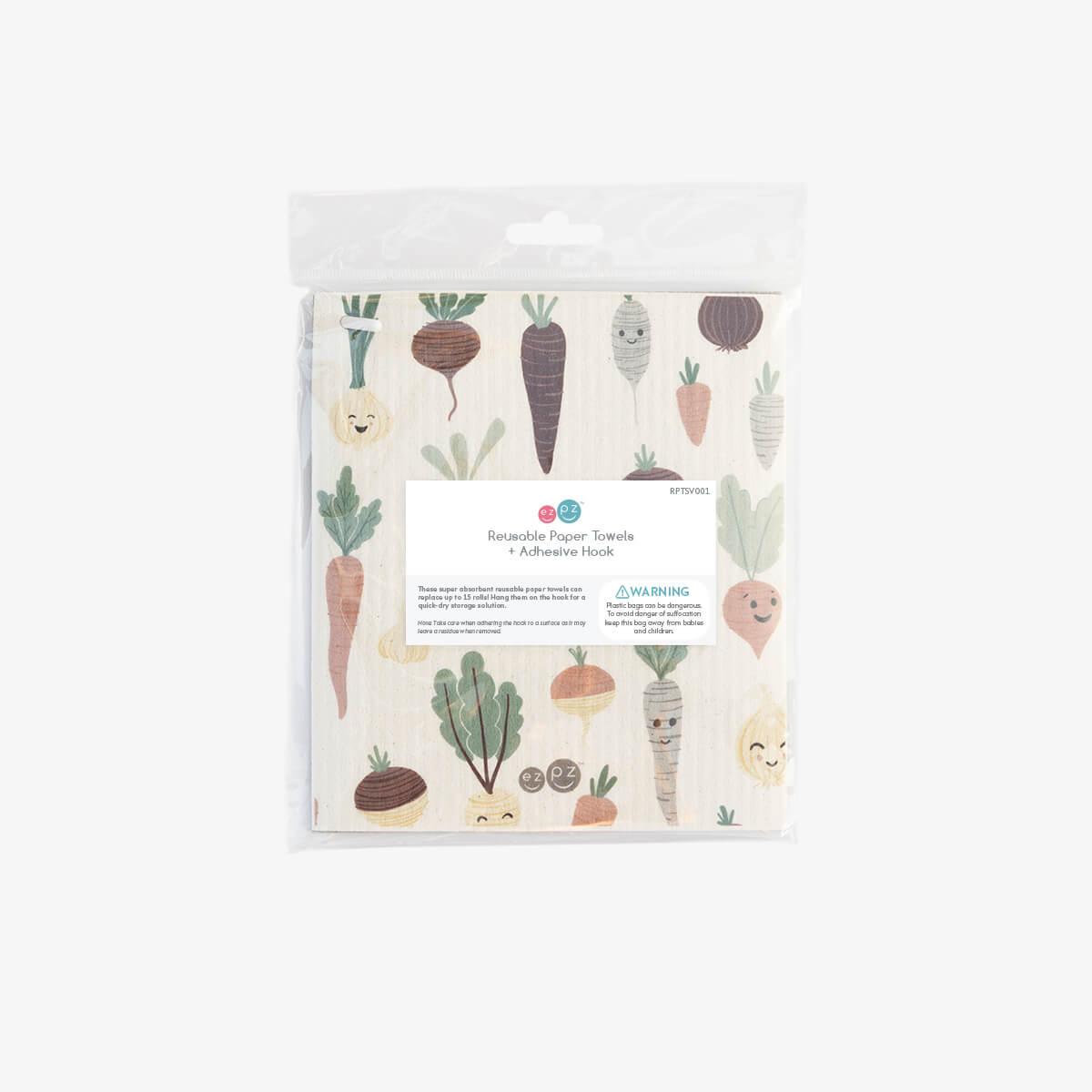 Reusable Paper Towel + Hook Bundle