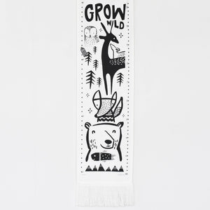 Canvas Growth Chart - Woodland | Wee Gallery