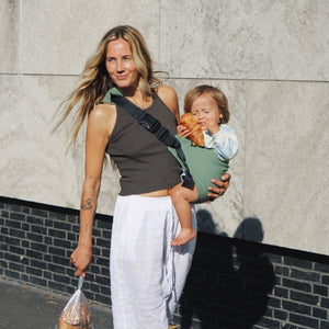 comfortable toddler carrier green shade