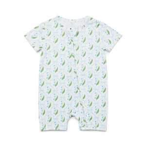Bluebell Bows Short Sleeve & Shorts Bamboo Sleeper | Motette - additional view