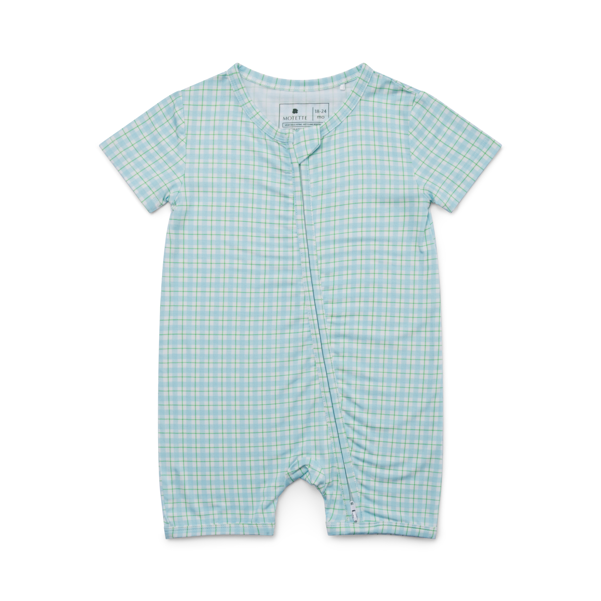 Bluegrass Picnic Short Sleeve & Shorts Bamboo Sleeper | Motette - additional view