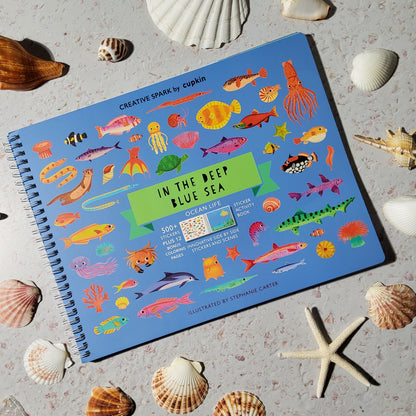 Deep Blue Sea Sticker Book