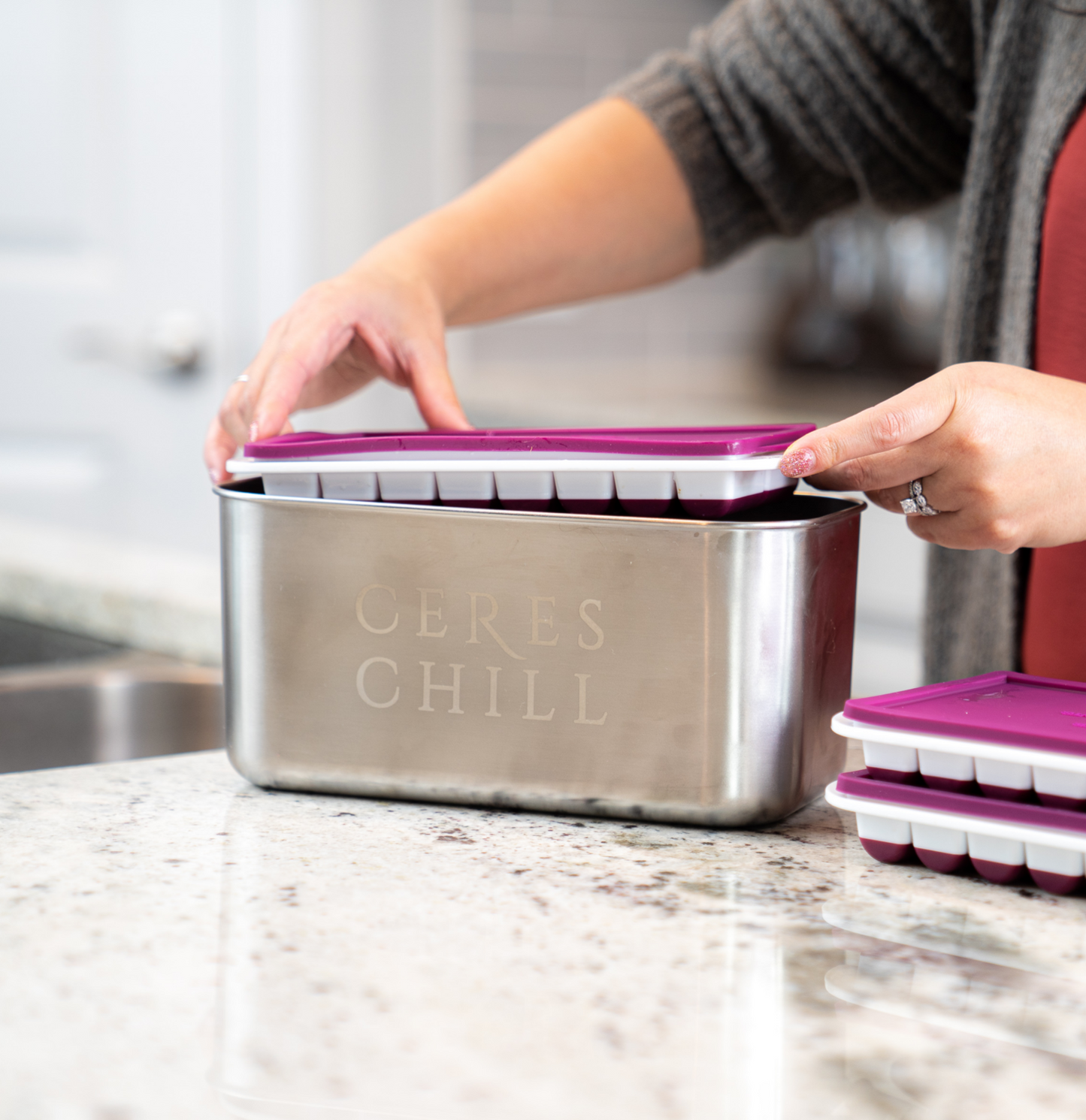 Milkstache Luxe Freezing System