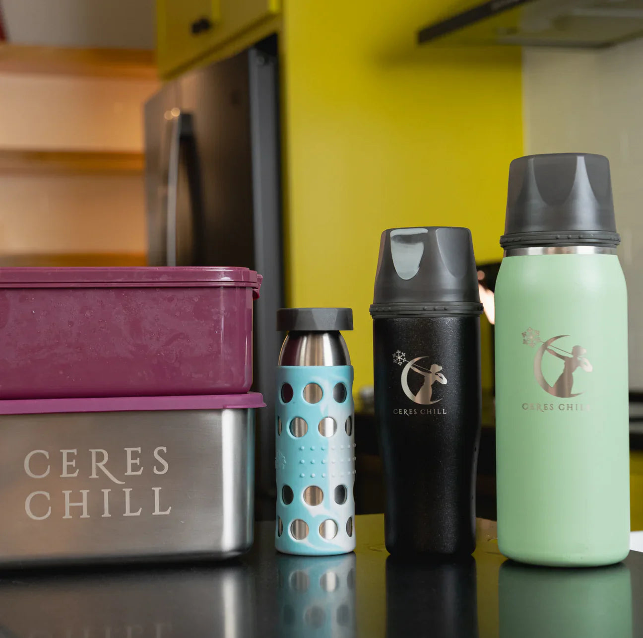 Replacement breast pump bottle and cap – Ceres Chill | Ceres Chill - additional view