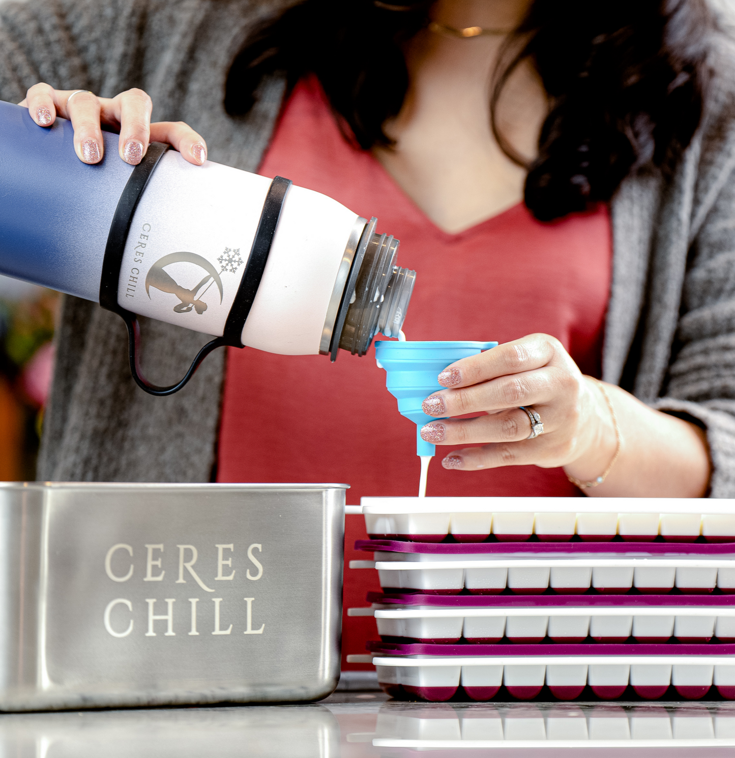 Milkstache Luxe Freezing System