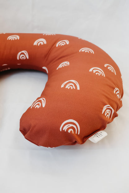 Rust Nursing Pillow Cover