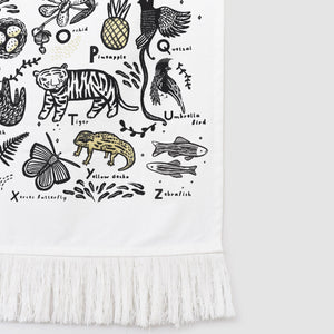 Jungle Alphabet Tapestry | Wee Gallery - additional view