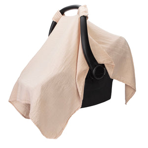 Baby Car Seat Cover in Blush | Comfy Cubs