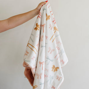 MINKY/LUSH RECEIVING BLANKETS | Saranoni - additional view