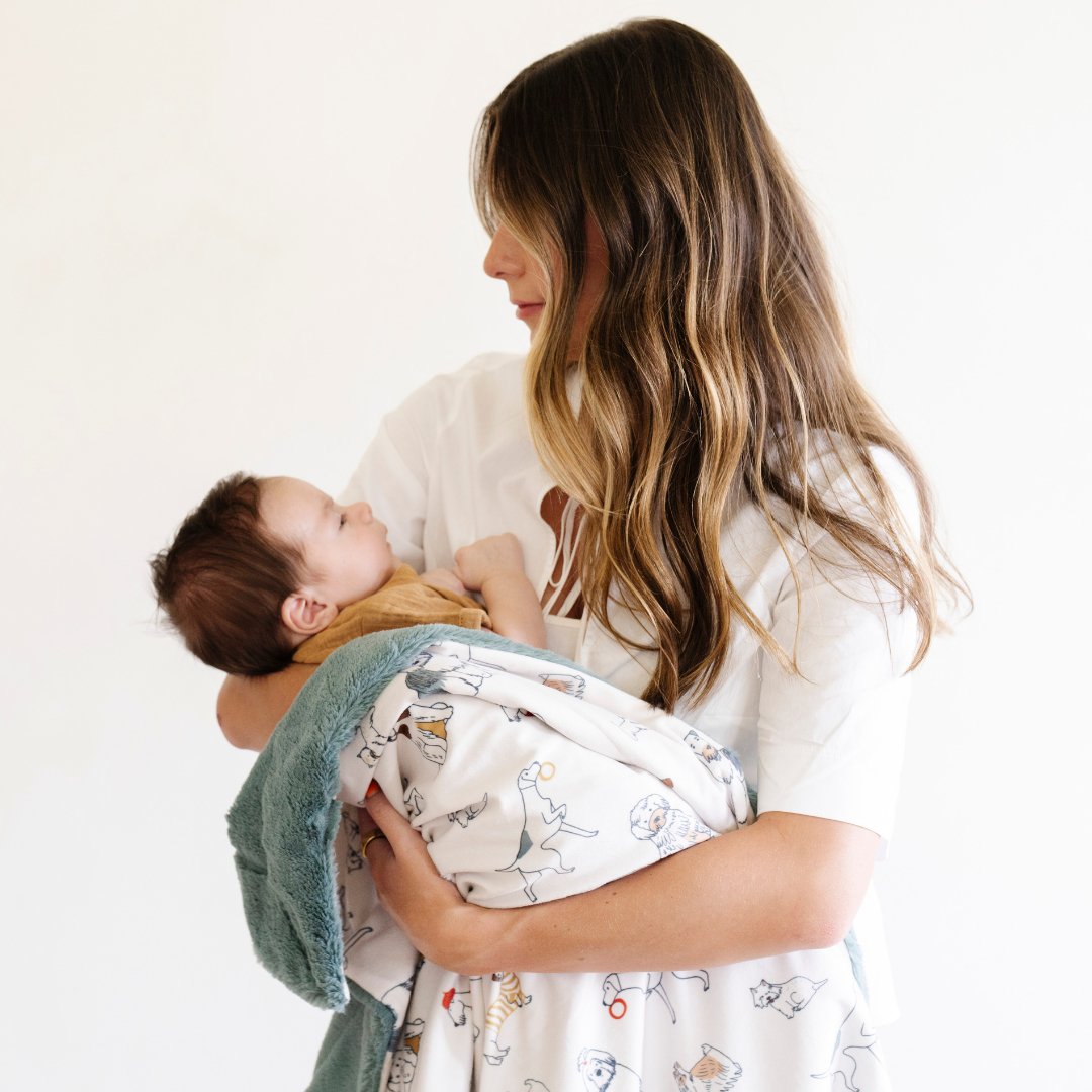 MINKY/LUSH RECEIVING BLANKETS | Saranoni - additional view