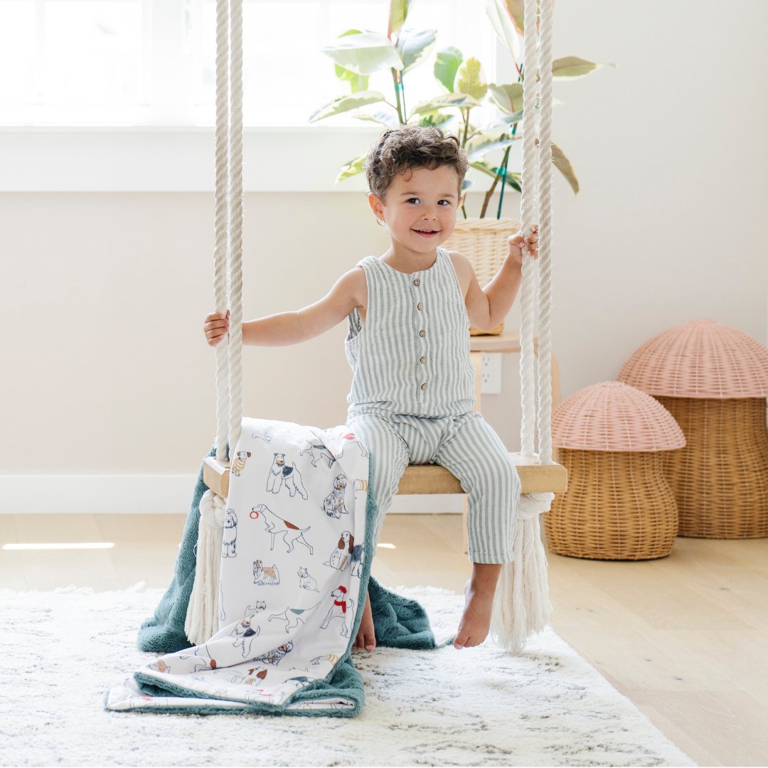 MINKY/LUSH TODDLER BLANKETS | Saranoni - additional view