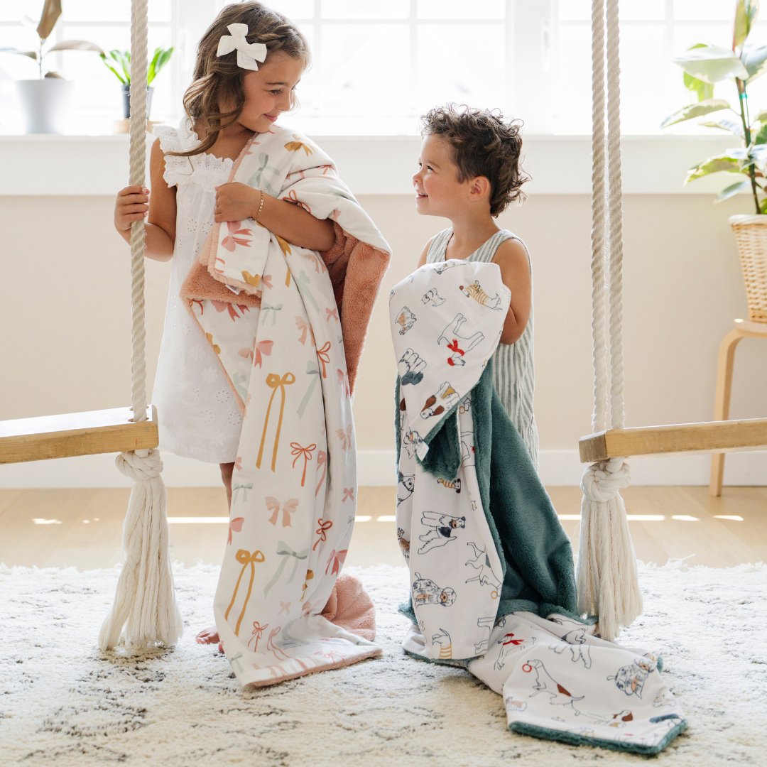 MINKY/LUSH TODDLER BLANKETS | Saranoni