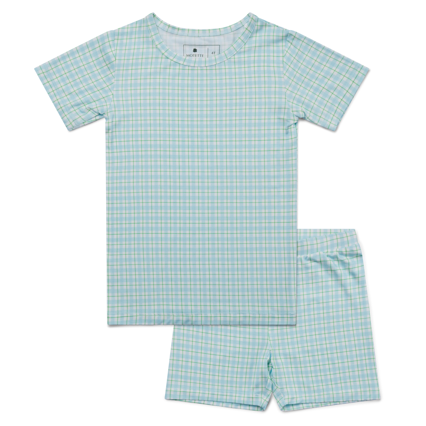 Bluegrass Picnic Short Sleeve & Shorts Bamboo Toddler Pajama Set