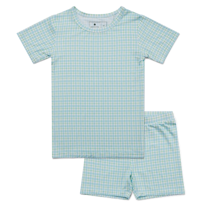 Bluegrass Picnic Short Sleeve & Shorts Bamboo Toddler Pajama Set