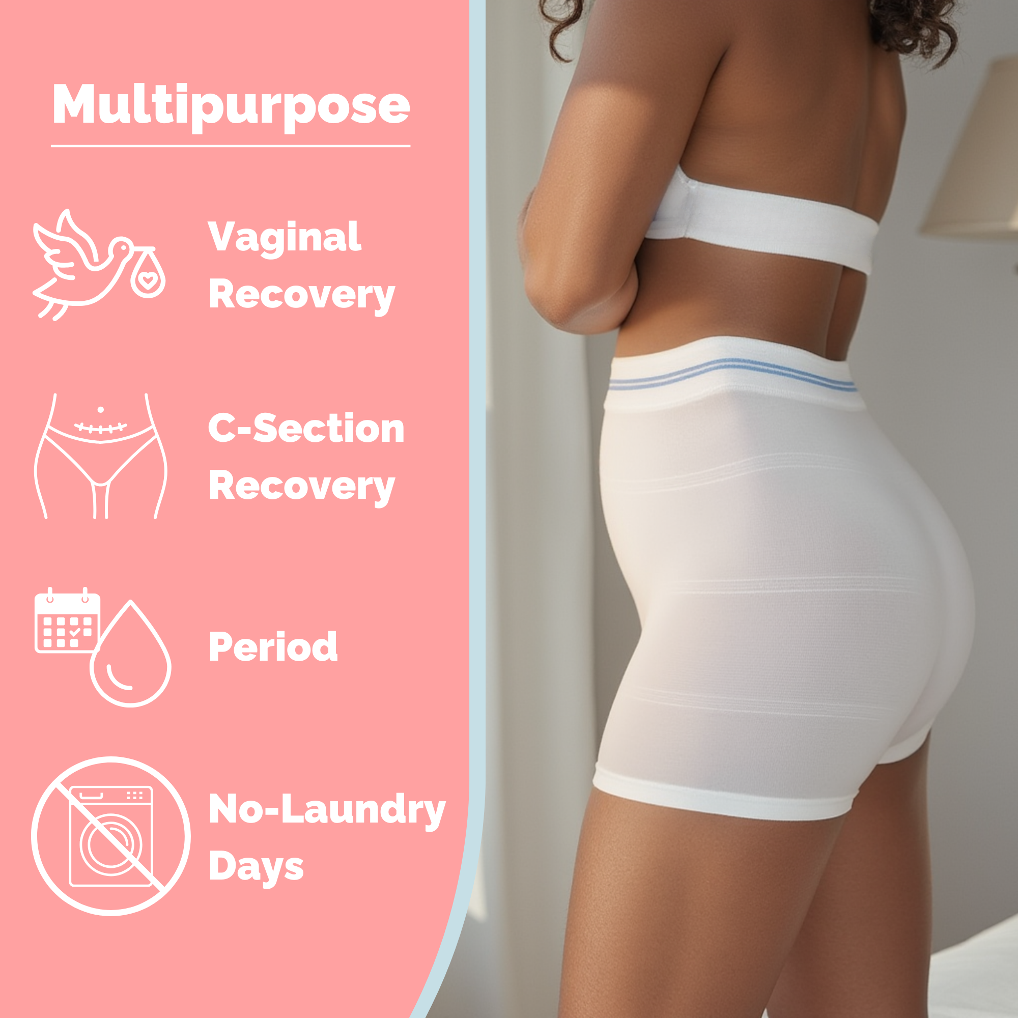 Disposable Postpartum Underwear (5 pack)