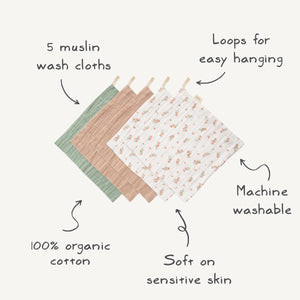 gentle washcloth for newborn