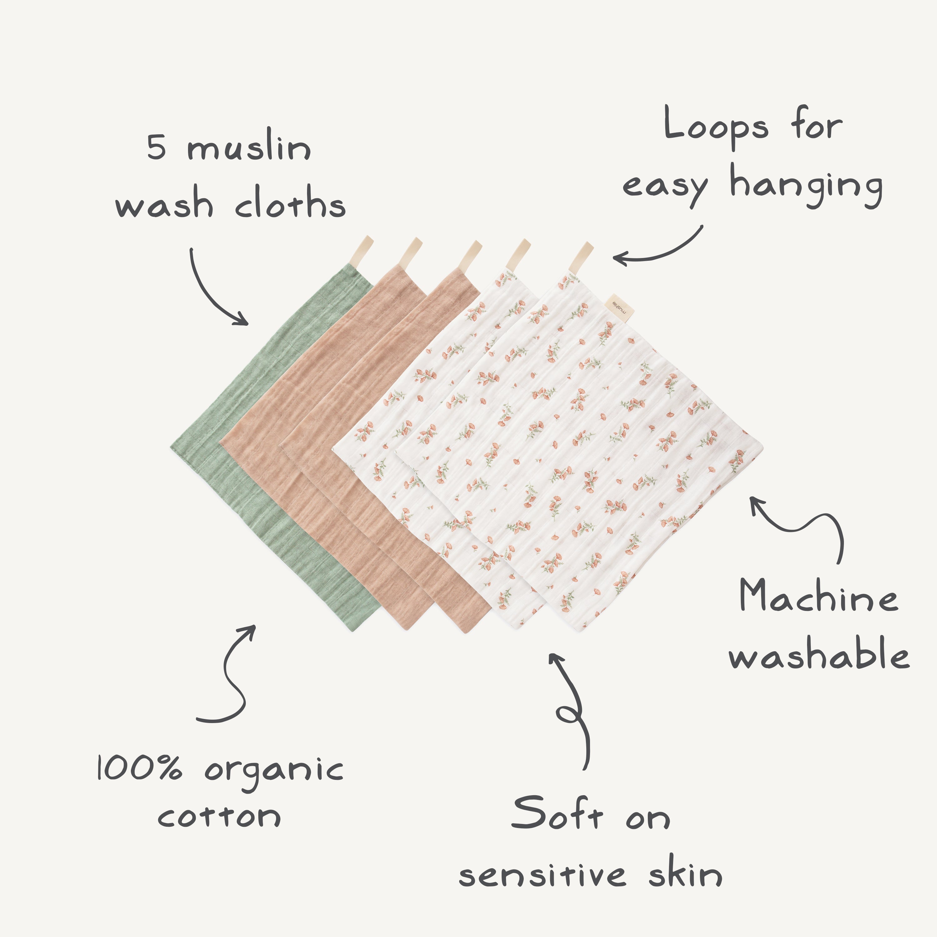 gentle washcloth for newborn