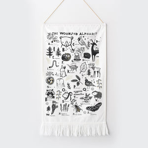 Woodland Alphabet Tapestry | Wee Gallery - additional view