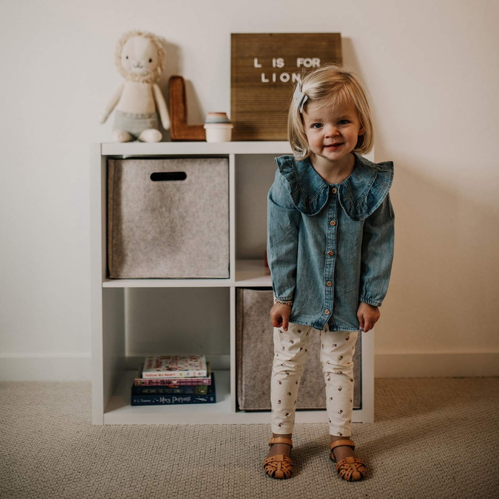 Felt Cube Storage | Parker Baby Co. - additional view