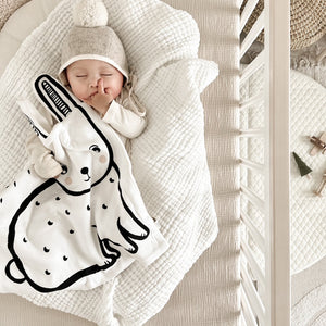 Organic Snuggle Blanket - Bunny | Wee Gallery - additional view