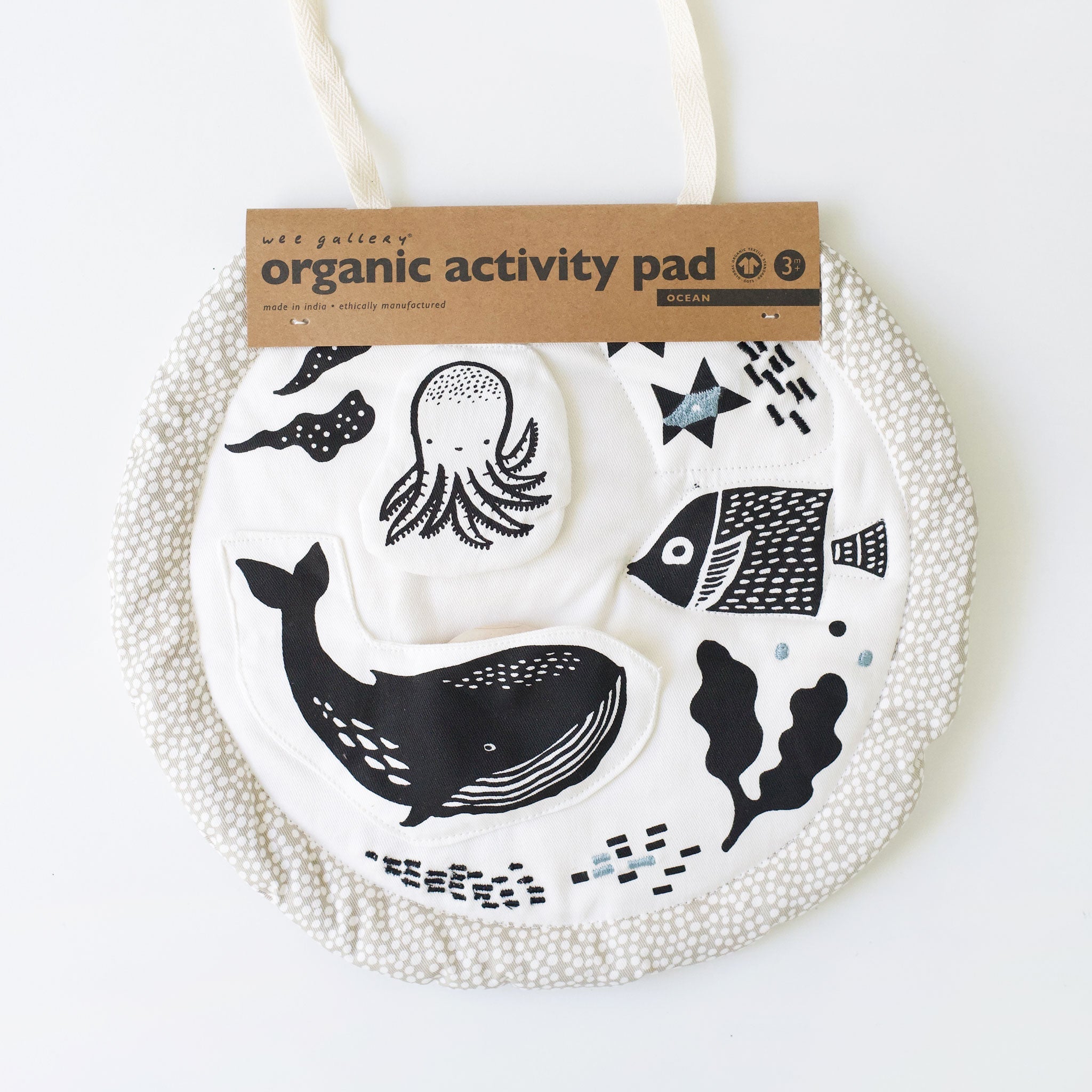 Organic Activity Pad - Ocean | Wee Gallery - additional view