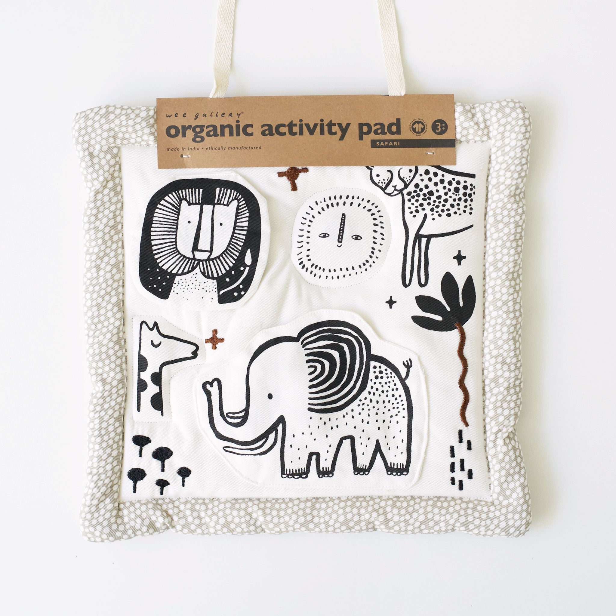 Organic Activity Pad - Safari | Wee Gallery - additional view