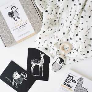 Newborn Baby Gift Set - Baby Animals | Wee Gallery - additional view