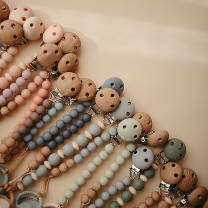 Silicone Pacifier Clip | Eva