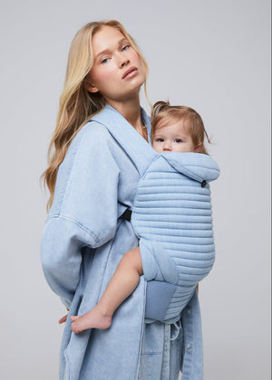 The Armadillo Baby Carrier - Denim | BUMPSUIT - additional view