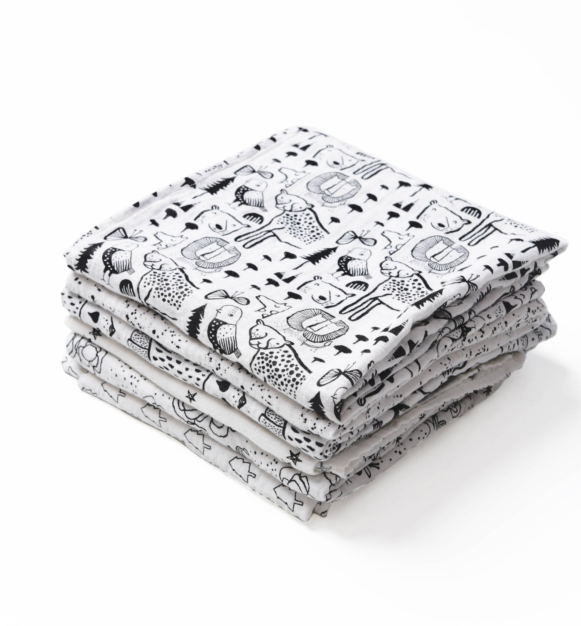 Organic Muslin Swaddle - Stars | Wee Gallery - additional view