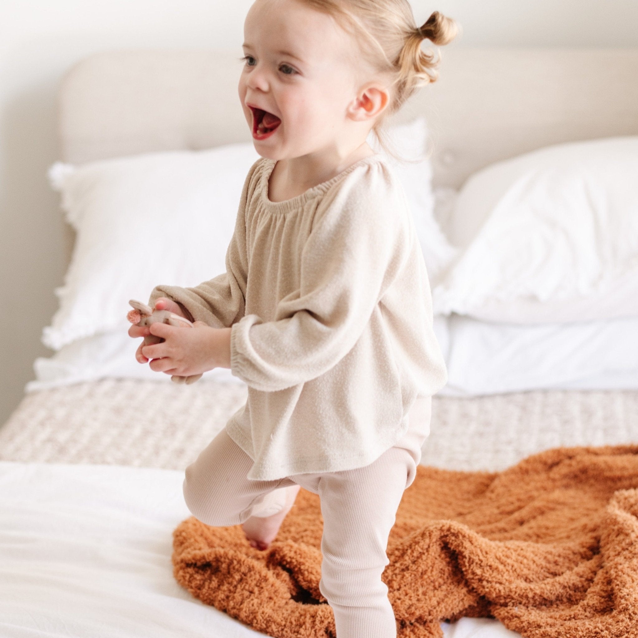 RIBBED BAMBONI® MINI BLANKETS | Saranoni - additional view