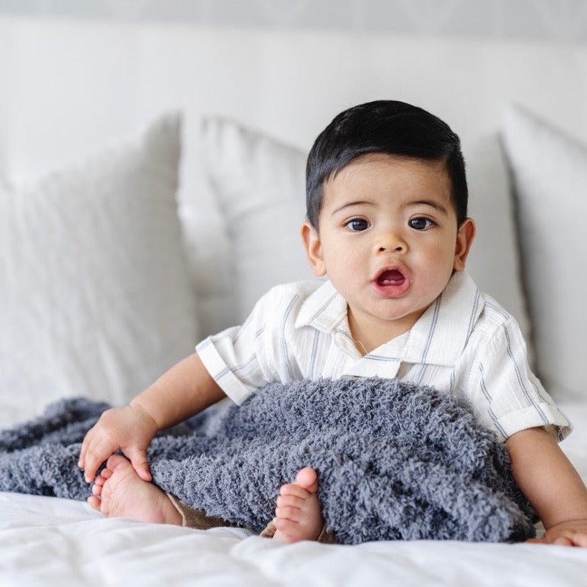 RIBBED BAMBONI® MINI BLANKETS | Saranoni - additional view
