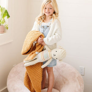 RIBBED BAMBONI® TODDLER BLANKETS | Saranoni - additional view
