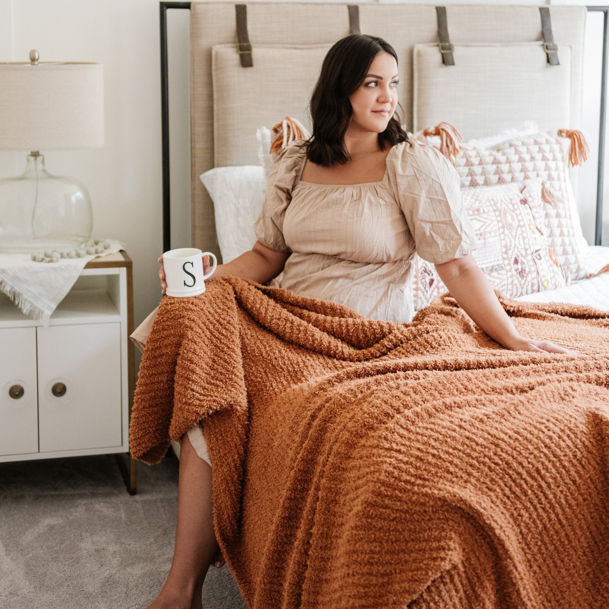 RIBBED BAMBONI® XL BLANKETS | Saranoni - additional view