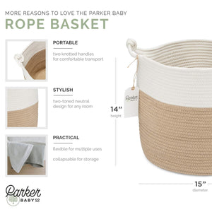 Rope Storage Basket | Parker Baby Co. - additional view