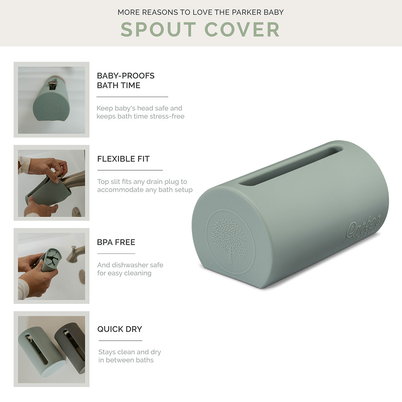 Silicone Spout Cover | Parker Baby Co. - additional view