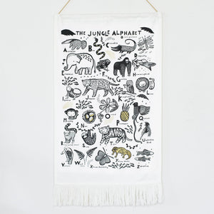 Jungle Alphabet Tapestry | Wee Gallery