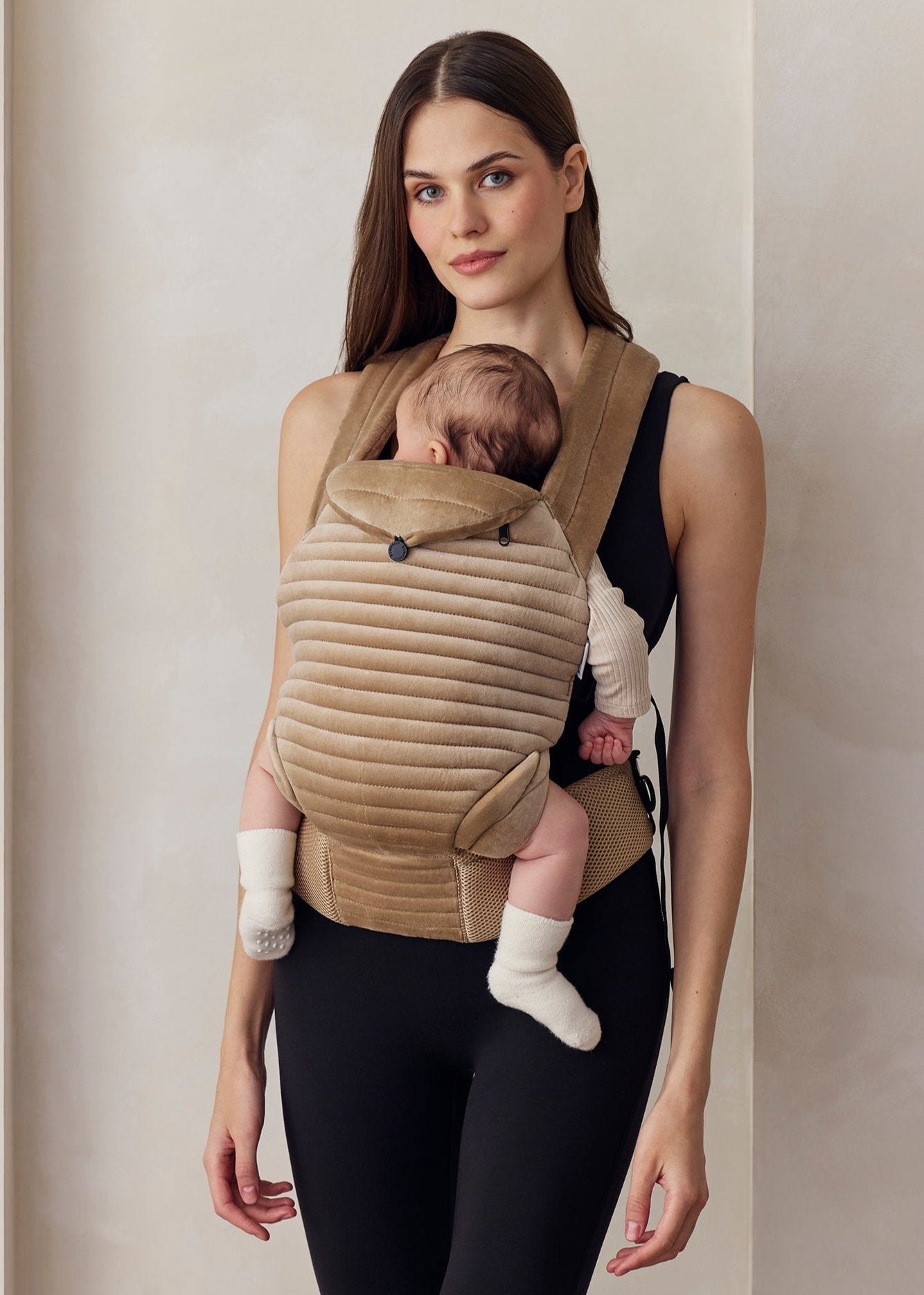 The Armadillo Baby Carrier - Dune Velvet